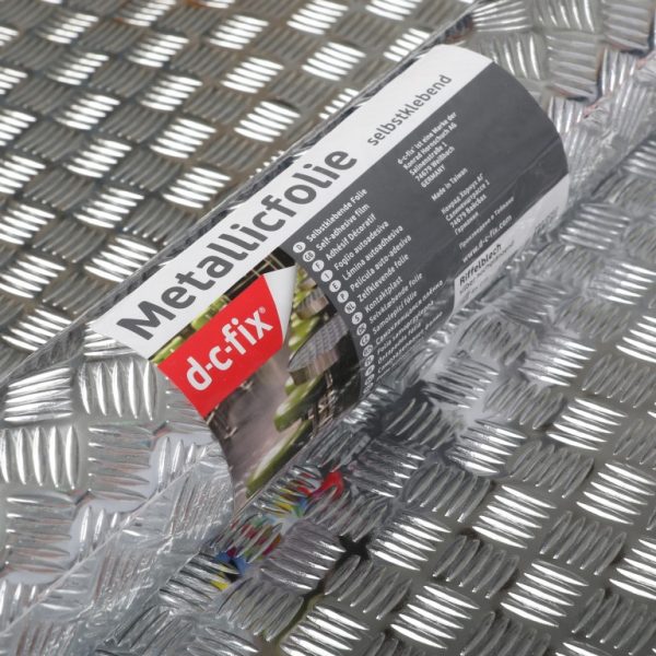 Metallplate, aluminiumsplate selvklebende folie 210-0060