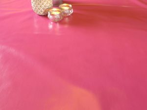 Voksduk ensfarget mørk rosa 140 cm bred metervare