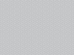 Voksduk Geometrisk lys grå 140 cm bred metervare