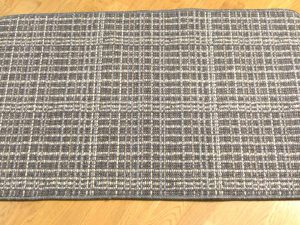 Teppematte blå grå 60x100cm