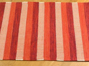 Liten rye emma rød 60x90cm
