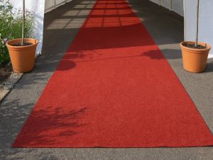 Rød løper Lido 100 cm bred metervare