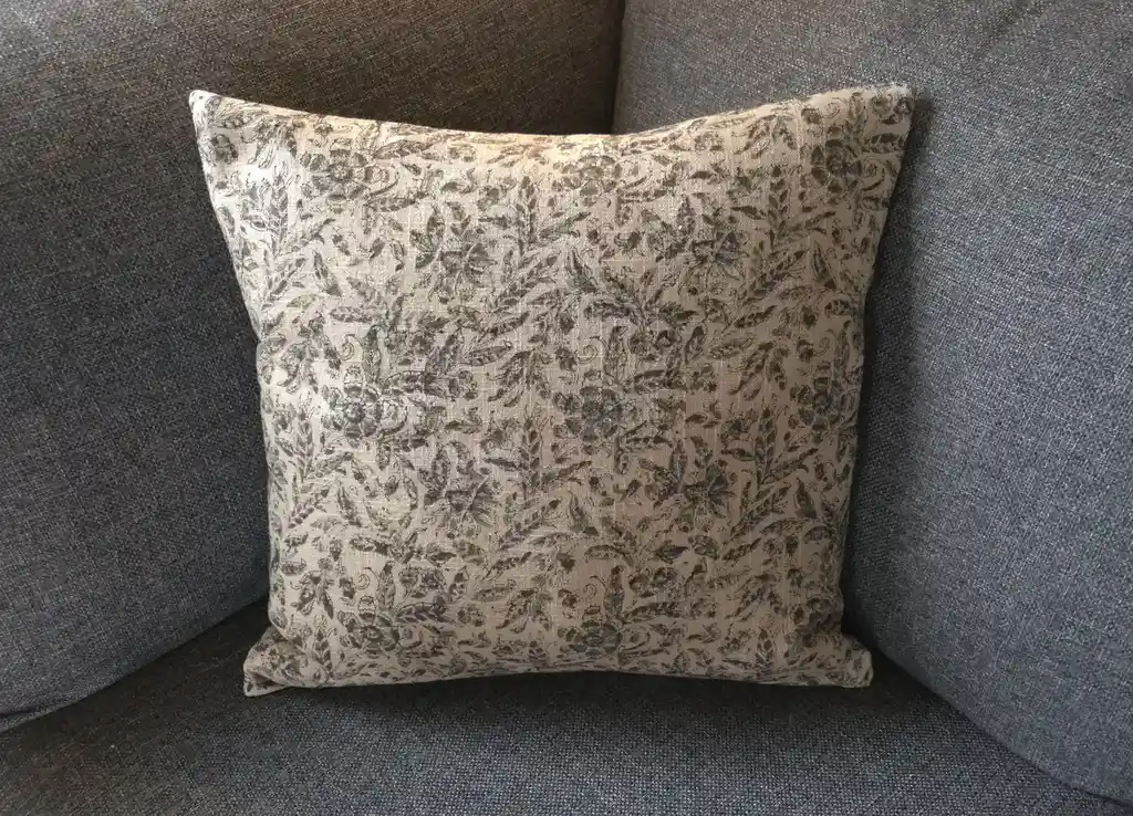 putetrekk jaipur blue floral