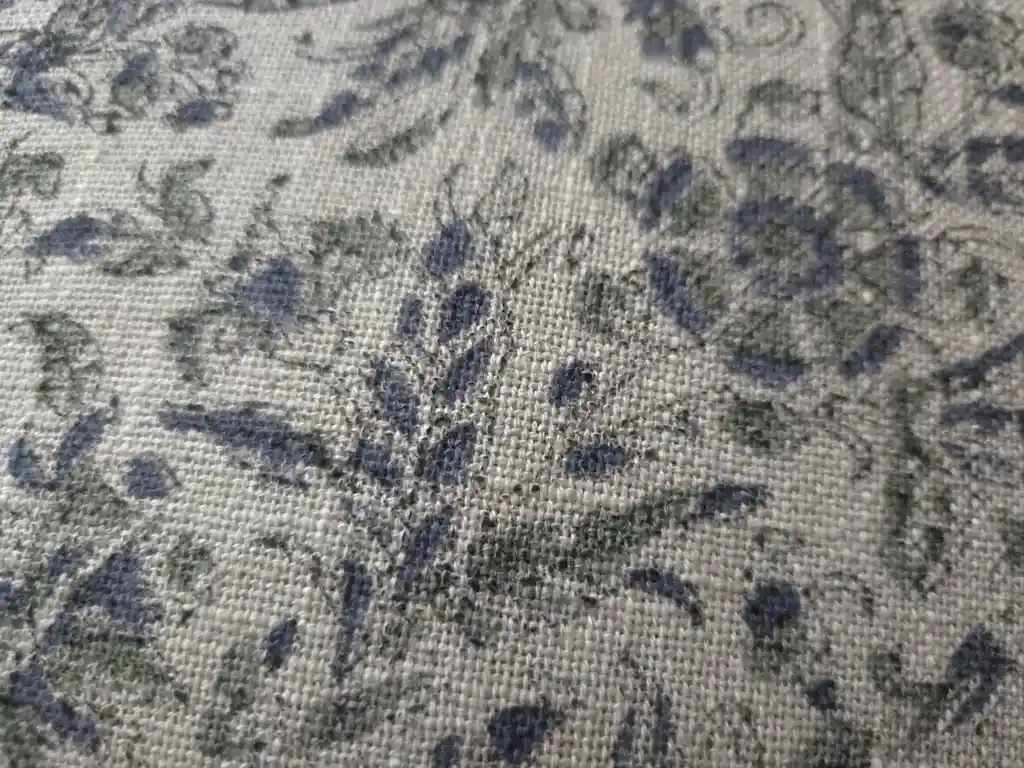 putetrekk jaipur blue floral