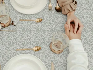 Econova Savia grønn belagt tekstilduk metervare