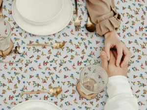 Econova Xandra belagt tekstilduk metervare